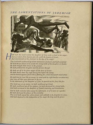 Lamentations of Jeremiah.