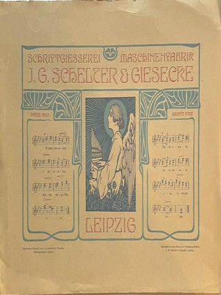 Ephemera. Specimens of printing to advertise their Phönix press.