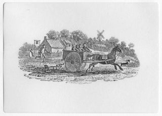 Item #16977 THOMAS BEWICK, TEN WORKING DRAWING REPRODUCTIONS SHOWN WITH IMPRESSIONS OF THE...