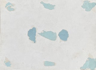 A porcelain trade card for J. Mennier, Bookseller and Stationer in Louvain, Belgium.