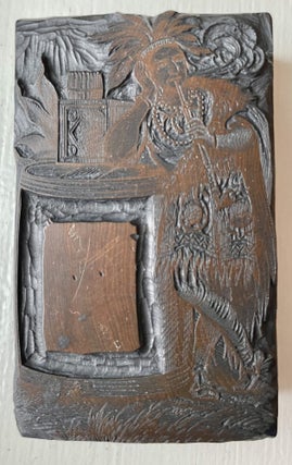 Cigar Store Indian stock block.