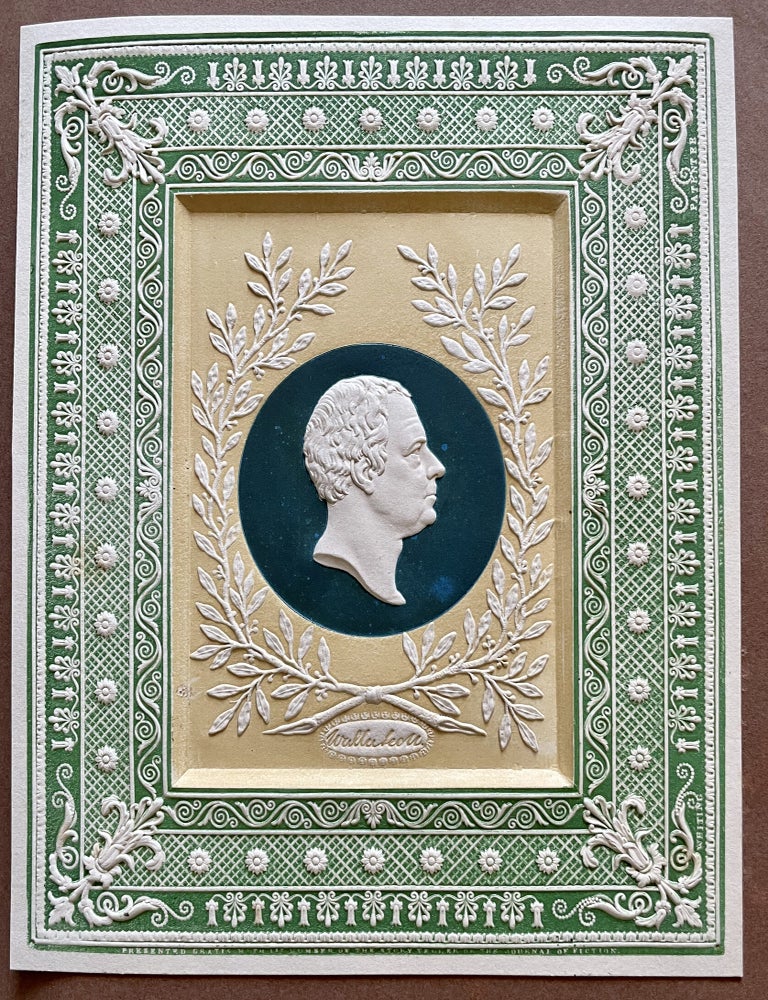 Item #7035 The Royal Cameo Scrap Book of Embossed Heads. Compound-plate Color Printing.